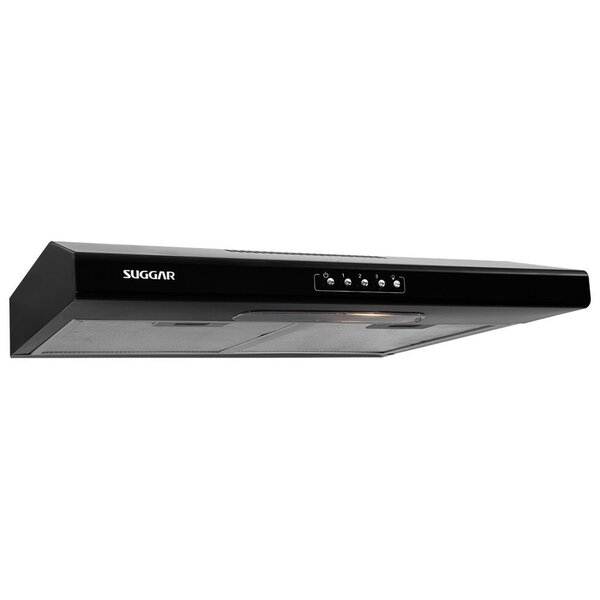 Depurador Slim 80Cm 105W 3 Velocidades Preto Suggar 220V