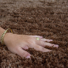 Desativar - Tapete Felpudo 3,00 X 2,00 Para Sala Inverno Bege