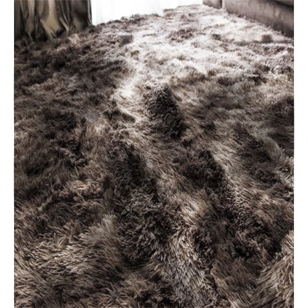 Desativar - Tapete Mesclado 200x300 Marrom Para Sala Casu