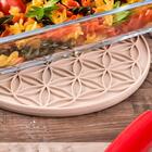 Descanso De Panela De Silicone Jewel Task Bege