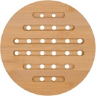 Descanso De Panela Em Bambu 19 5cm Redondo Mimo Style Bm19140