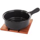 Descanso De Panela Em Madeira Nobre 18x18cm Zanline Apoio Por