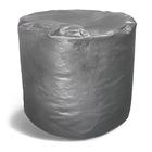 Descanso De Pé Peseira Cheia Puff Redondo Macio Ergonômico Ci