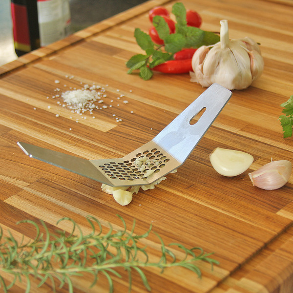 Descascador Amassador De Alho - Inox