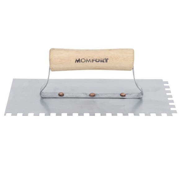 Desempenadeira Aço Dentada 12x25,5cm Momfort | Leroy Merlin