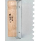 Desempenadeira Aço Dentada 12x25,5cm Compel 0.2401