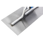 Desempenadeira Aço Inox Italiana Lisa 13x27cm Retangular Dexter