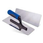 Desempenadeira Aço Inox Lisa 10x08x24cm Cabo Emborrachado - P