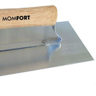 Desempenadeira Aço Lisa 12x25,5cm Momfort