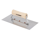 Desempenadeira Aço Lisa 24x12cm Momfort