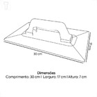 Desempenadeira Atlas Grafiato Gd 166