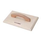 Desempenadeira Base de Madeira 16x27cm Momfort