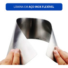 Desempenadeira Berox Aço Inoxidável Flexível Versátil 80cm