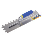 Desempenadeira Castor 10cm X 40cm Aço Dentada Dente U