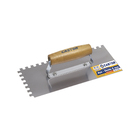 Desempenadeira Castor 12cm X 27cm Aço Dentada Chapa Zincada