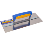 Desempenadeira Castor Para Gesso 12cm X 30cm Aço Inox 5 Cravos