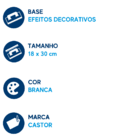 Desempenadeira Castor Para Grafiato 18cm X 30cm