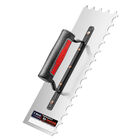 Desempenadeira De Aço Dentada 12cm X 35cm