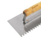 Desempenadeira Dentada Aço 28x12cm Cortag