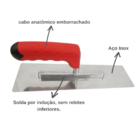 Desempenadeira Em Aço Inox Para Efeitos Decorativos