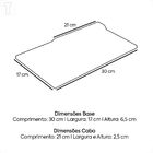 Desempenadeira Estriada Dsp2 Astra 30cmx17cm