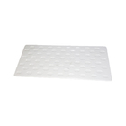 Desempenadeira Injerest Plástica 07cm X 16cm Branca Corrugada