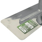 Desempenadeira Inox Lisa 35x11cm Nauber