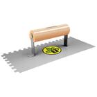 Desempenadeira Lisa Com Dentes Tramontina Em Aço Com Cabo De