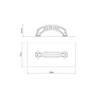 Desempenadeira Lisa Tramontina Em Aço Cabo De Polipropileno