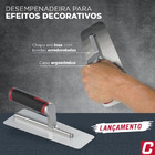 Desempenadeira para Cimento Queimado e Efeito Decorativo - Co