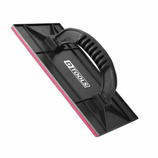 Desempenadeira Plástica 15x26cm Com Borracha Reforçada - Idea