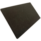 Desempenadeira Plástica Borracha Preta 18x30