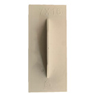 Desempenadeira Plástica De Acabamento 7x16cm