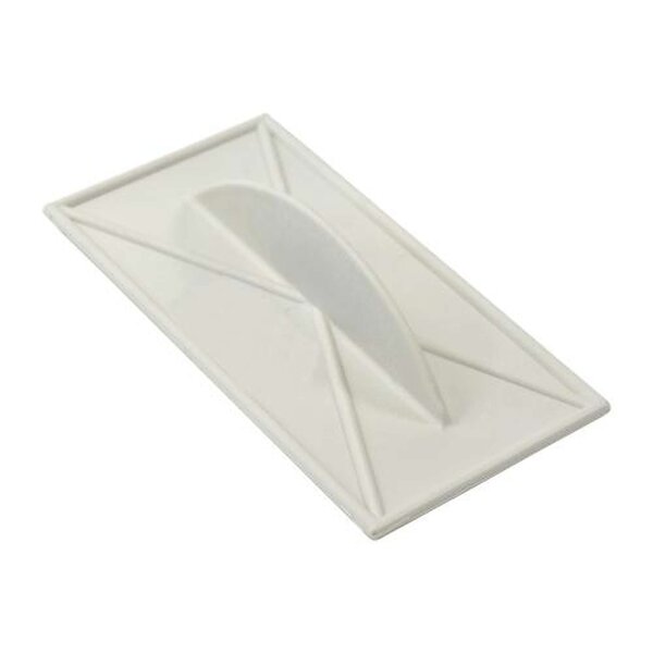 Desempenadeira Plástica Lisa 8x16cm Para Grafiato - Texturiza