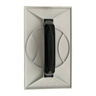 Desempenadeira Plástica Lisa Branca 15x26