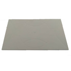 Desempenadeira Plástica Lisa Branca 15x26