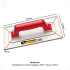 Desempenadeira Plastica Para Textura Atlas