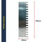 Desempenadeira Regulável 43x12cm