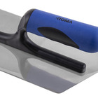 Desempenadeira Roma Trapézio Aço Inox Para Efeito Decorativo