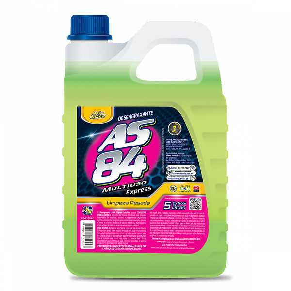 Desengraxante As84 Multiuso Express 5 Litros Autoshine