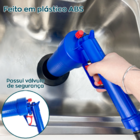 Desentupidor De Pia Ralo Vaso Sánitário Pistola De Alta Press