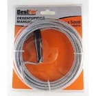 Desentupidor Manual Ralo Tanque Pia Cozinha Banheiro - 5mts