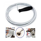 Desentupidor Pias Ralos Canos Aco Manivela Com Mola Cabelo Su