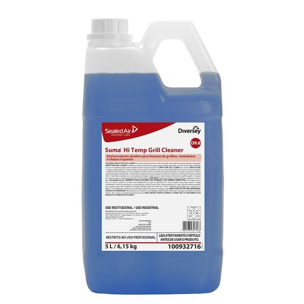 Desincrustante Suma Hi Temp Grill Cleaner 5 Litros - DIVERSEY