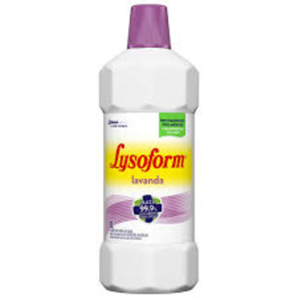 Desinfetante Bactericida Lysoform Original Lavanda - 1 Litro