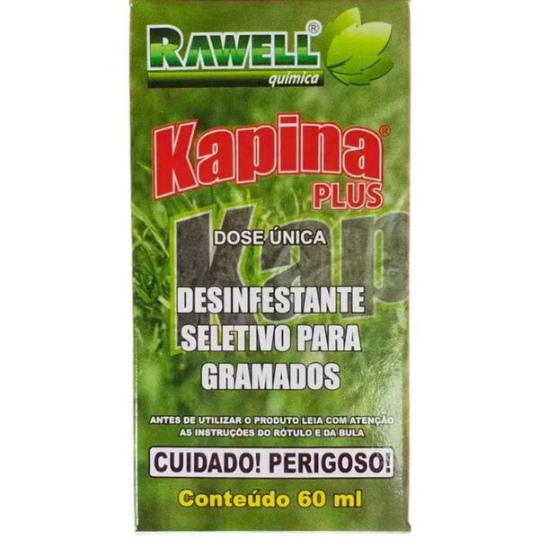 Desinfetante Kapina Plus 60 Ml Mata Tiririca E Folhas Largas