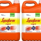 Desinfetante Lysoform Original 2x5 Litros Bactericida 5 Lts