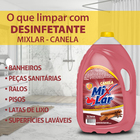 Desinfetante Uso Geral Mix Lar Canela - 5 Litros
