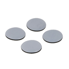 Deslizante Redondo Autoadesivo 30mm Cinza 4 peças