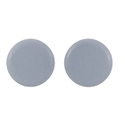 Deslizante Redondo Autoadesivo 63mm Cinza 2 peças